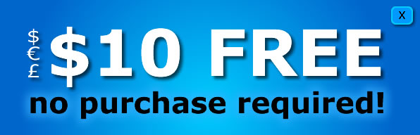 $10 FREE - No Purchase Required